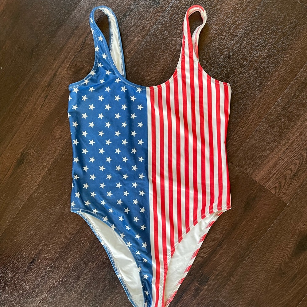 American flag swimsuit